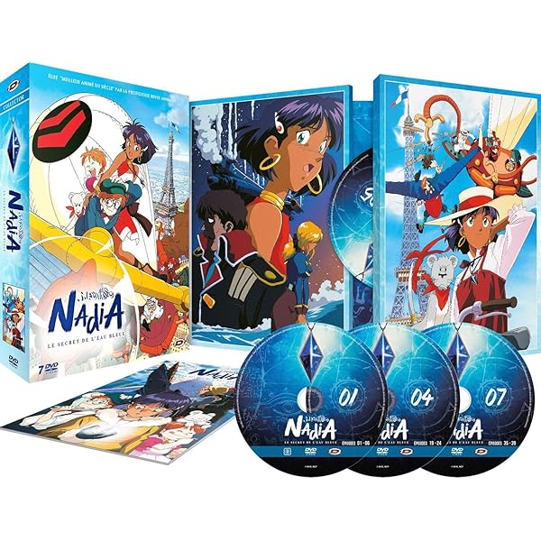 ふしぎの海のナディア DVD-BOX Ⅰ〈期間限定版・5枚組〉 ふしぎの海のナディア DVD-BOX(完全予約限定生産) 中古DVD