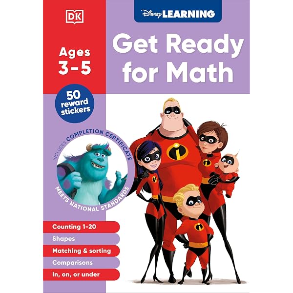 Amazon | Disney Learning Math (Ages 5-6): Kindergarten Counting