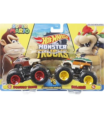 Amazon.co.jp: ホットウィール モンスタートラック スーパーマリオ