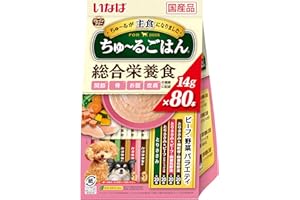 いなば ちゅ~るごはん ビーフ・野菜バラエティ 80本 総合栄養食 犬用おやつ