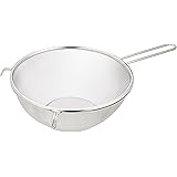 新越金網 新越ワークス TS ローズ柄ストレーナー 22cm ステンレス鋼18-8 日本 BST5503