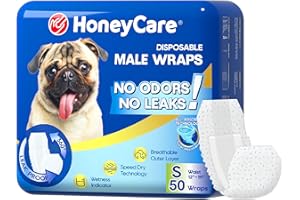 All-Absorb A26 Male Dog Wrap, 50 Count, Small