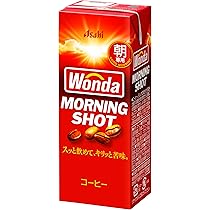 Amazon | アサヒ飲料 ワンダ モーニングショット (LL) 紙パック