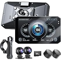 Changer バイク ドライブレコーダー　ディスプレイ付　CarPlay対応 Amazon.co.jp: Changer バイクドライブレコーダー GPS搭載 Carplay