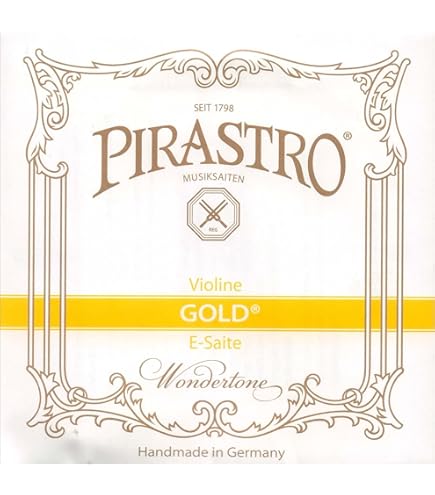 Amazon | Pirastro Evah Pirazzi ゴールドバイオリン弦セット