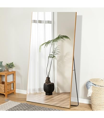 Amazon.co.jp: タンスのゲン 割れない全身鏡 幅80×高さ180 フレーム