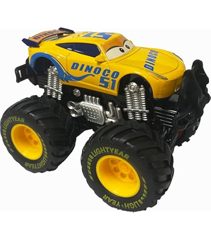 カーズ⭐︎マックィーン　イエロー Amazon.co.jp: Disney Pixar Cars 3 Lightening McQueen Die