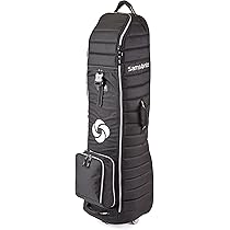 Amazon | Samsonite Golf プレミアムキルトゴルフトラベルカバー