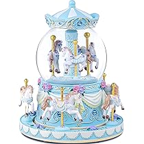 まあカルーセルホーススノードームオルゴール　クリスマスメドレー まあカルーセルホーススノードームオルゴール クリスマス