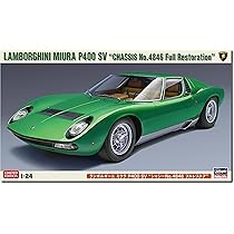 Amazon | ハセガワ 1/24 ランボルギーニ ミウラ P400 SV シャーシNo