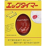 ニッショウ化学 エッグタイマー 赤 ポリエステル樹脂 日本 BET18014986264110203