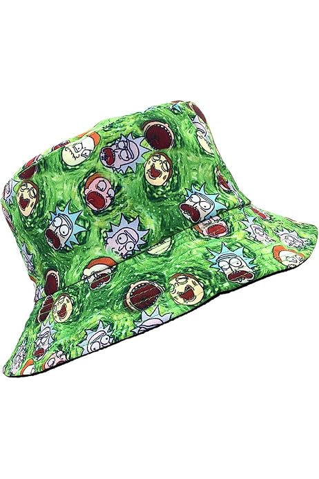 Morty Logo Bucket Hat, Packable 