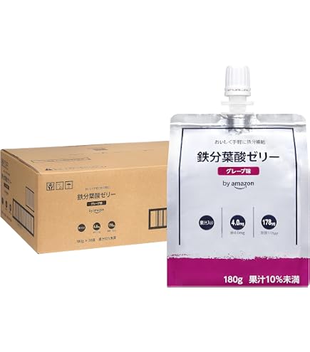 by Amazon マルチビタミンゼリー グレープフルーツ味 180g×30個 by Amazon マルチビタミンゼリー グレープフルーツ味 180g×30個
