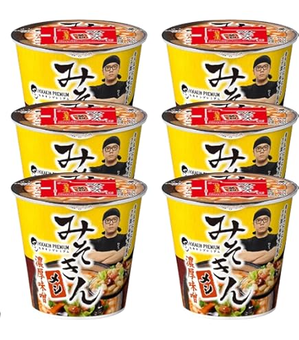 みそきん3種各2個セット 3個セット 【辛みそきん】 濃厚味噌ラーメン HIKAKIN PREMIUM カップ麺