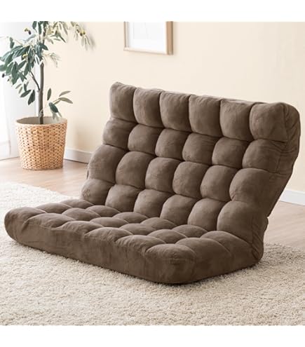 Amazon｜クロワッサンみたいにふわっふわ コンパクトソファ CROISSANT