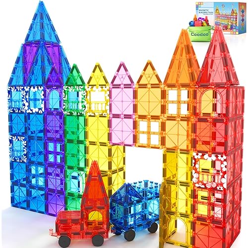 Magnetic Blocks - Build Mine Magnet World Magic Sword Portal Set, Building Toys Magnetic Tiles for Kids 3+, Classroom Must Ha