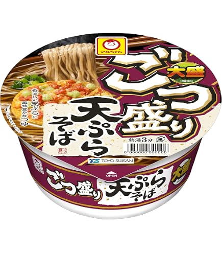 Amazon.co.jp: 緑のたぬき天そば 45周年記念商品 東 100g×12個 : 食品