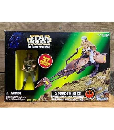 Amazon.co.jp: Star Wars the Power of the Force Speeder Bike [並行  