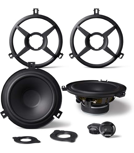 Amazon.co.jp: 2007-2018 Jeep Wrangler JK JKU用4個パック、キッカー