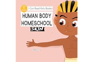 Human Body Homeschool: Skin: I Can Read Books Level 1 (Kids Read Daily Level 1) (English Edition)