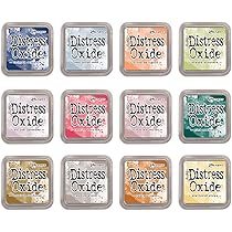 【未使用】Ranger Distress Oxide インクパッド 12個セット Amazon.com: Ranger Tim Holtz Bundle of 12 Distress Oxide Ink