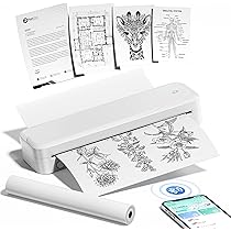 Amazon.co.jp: ポータブルプリンター Memoking M833 サーマル