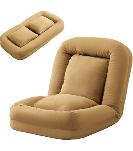 Amazon｜森風ShinrinKaze ソファベッド 1人用 折りたたみ ローソファー