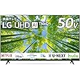 LG 液晶 テレビ 50型 4Kチューナー内蔵 50UQ8000PJC スマートテレビ Alexa 搭載 2022 年モデル