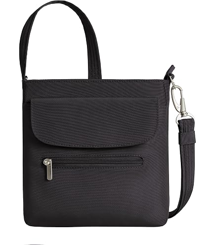 Travelon Black Anti-Theft Metro Crossbody Bag | The Container 
