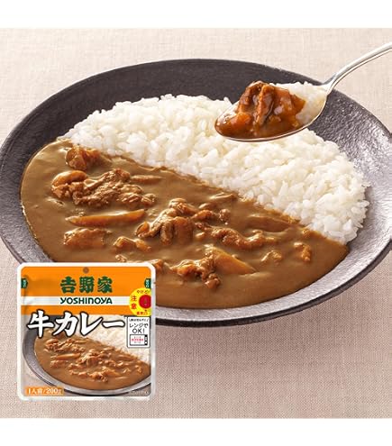 Amazon.co.jp: 吉野家 牛ハヤシ 10袋 (200g×10食) レンジ・湯せん調理