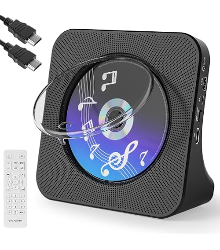 Amazon.co.jp: Fohil DVD/CDプレーヤー デスク bluetooth送受信両対応