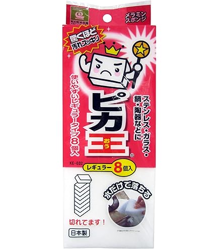 Amazon｜ピカ王 レギュラーDX KE-030｜キッチンスポンジ