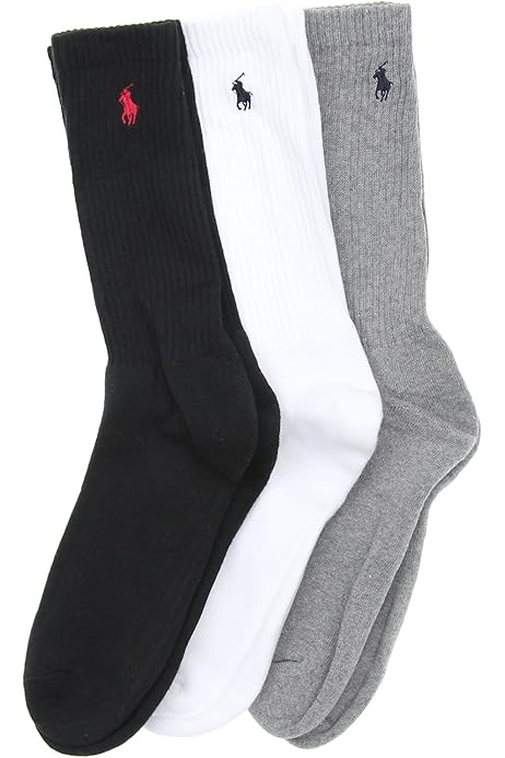 white polo socks
