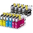 ejet LC211 LC211-4PK ブラザー 用 インク LC211 LC211BK 4色セット(合計10本) 大容量 残量表示 brother 対応 DCP-j968N DCP-J562N MFC-J737DN MFC-J837DN MFC-