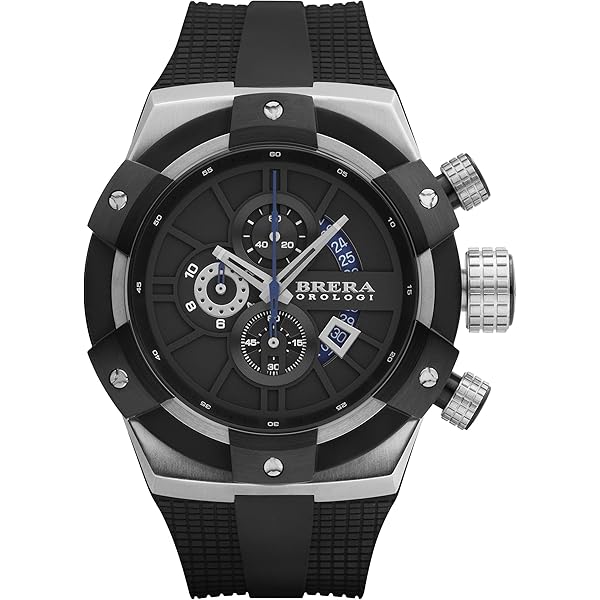 BRERA OROLOGI Tachymeter シルバー/ブラック BRERA OROLOGI Tachymeter シルバー/ブラック