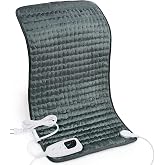 電気ホットマット 一人用ミニホットカーペット 40*76cm 電気毛布 敷きマットとして使用可能 足元暖房 タイマー機能付き 過熱防止 ごろ寝・在宅勤務・テレワークに最適 防寒対策(ダークグレー)