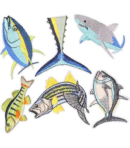 Brown Trout Applique Patch – Embroidered Iron-On Fishing Badge 3.5" 1 thumbnail image