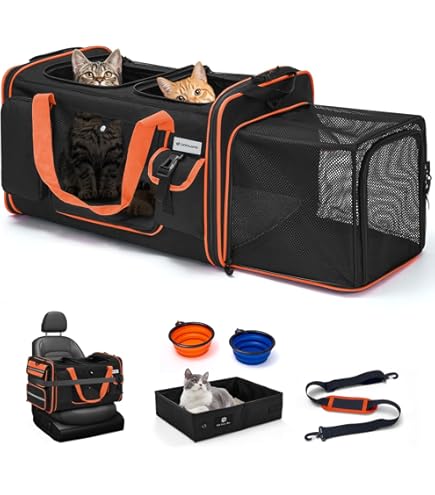 Amazon.co.jp: HAC(ハック) 3WAYペットキャリー 防災18点セット(ねこ