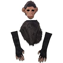 Amazon.co.jp: [Zagone Studios] Monkey Monkey Costume Collar