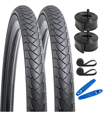 Amazon | YunSCM 2本セット,27.5 1.95 タイヤ,27.5x1.95 53-584 自転車