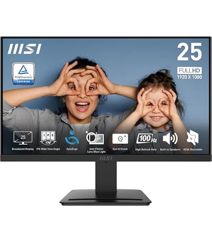 Amazon.co.jp: MSI PRO MP252 E2 24.5インチ IPS 1920 x 1080 (FHD