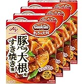 Ajinomoto Cook Do Cook Do Today Platter for Pork Belly Radish, 3.5 oz (100 g) x 4 Pieces