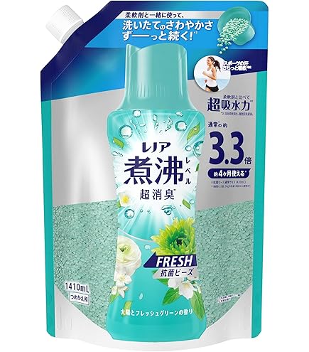 Amazon | [ケース販売] レノア 超消臭 煮沸レベル消臭 抗菌ビーズ