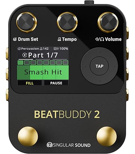 Amazon.co.jp: Singular Sound BEATBUDDY MINI 2 Guitar Pedal Drum