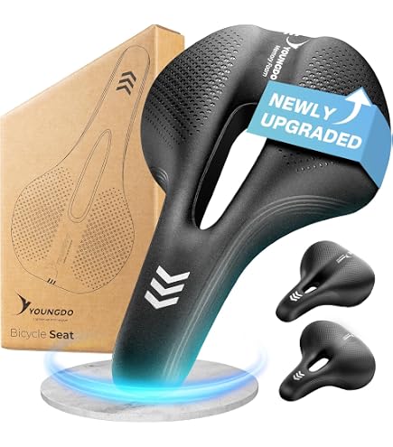 Amazon | YOUNGDO サドル 自転車サドルクッション 超肉厚 低反発