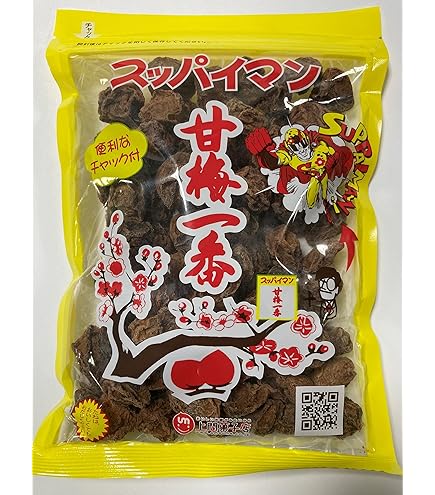 Amazon | 素材菓子 スッパイマン甘梅一番 12g×12袋 | 素材菓子