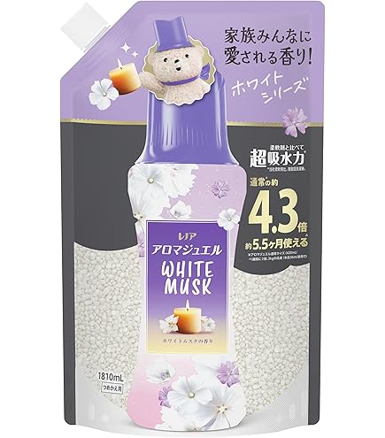 Amazon | レノア ハピネス アロマジュエル 香りづけ専用ビーズ