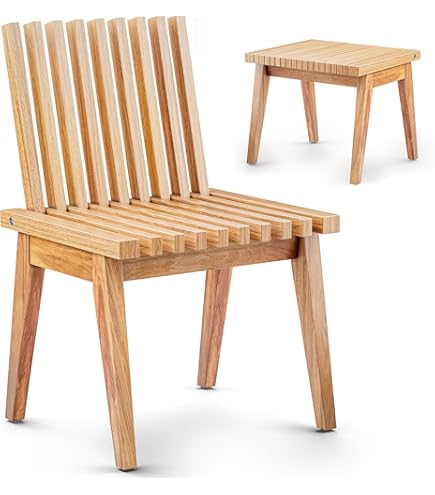 Amazon.co.jp: Melino (メリノ) 木製折りたたみチェア アウトドア用