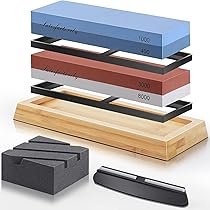 Amazon.co.jp: 砥石セット 包丁研ぎ 両面砥石 #400/1000/3000/8000