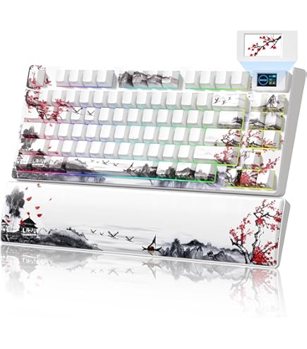 Amazon | Womier S-K71 75% Gaming Keyboard, Aluminum Alloy Shell